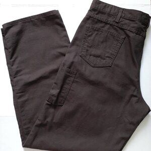 Carhartt Flame-Resistant Midweight Canvas Pant - Loose Fit Brown Size 42x36